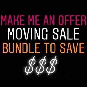 Priced to move! Everything negotiable!